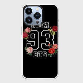 Чехол для iPhone 13 Pro с принтом SUGA 93 BTS в Рязани,  |  | Тематика изображения на принте: bangtan | bighit | boy | fake love | j hope | jimin | jin | jungkook | korea | kpop | live | luv | mic drop | rm | suga | v | with | бтс | кей | поп