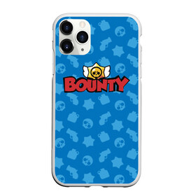 Чехол для iPhone 11 Pro матовый с принтом Bounty BS в Рязани, Силикон |  | Тематика изображения на принте: brawl stars | jessie | leon | spike | бравл старс | джесси | леон | спайк