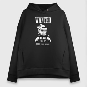 Женское худи Oversize хлопок с принтом Wanted Mortis в Рязани, френч-терри — 70% хлопок, 30% полиэстер. Мягкий теплый начес внутри —100% хлопок | боковые карманы, эластичные манжеты и нижняя кромка, капюшон на магнитной кнопке | brawl stars | moba | барли | ворон | джин | динамайк | дэррил | игра | карл | кольт | леон | мортис | нита | пайпер | пенни | поко | пэм | рико | спайк | тара | фрэнк | шелли | эль примо