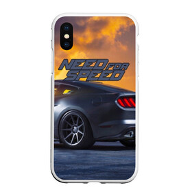 Чехол для iPhone XS Max матовый с принтом Need for Speed в Рязани, Силикон | Область печати: задняя сторона чехла, без боковых панелей | games | most | nfs mw | off | payback | racing | rip | wanted | авто | вип | гонки | жажда скорости | класс | машины | нид | симулятор | фор