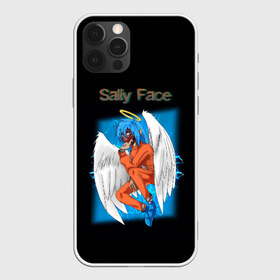 Чехол для iPhone 12 Pro Max с принтом SALLY FACE в Рязани, Силикон |  | Тематика изображения на принте: blue | diane | face | fisher | gizmo | henry | johnson | killer | larry | sally | генри | гизмо | джонсон | диана | ларри | лицо | парень в маске | салли | фейс | фишер