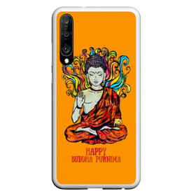 Чехол для Honor P30 с принтом Happy Buddha Purnima в Рязани, Силикон | Область печати: задняя сторона чехла, без боковых панелей | buddha | golden | happy | indian | kesa | lotus | monk | orange | ornament | pattern | pose | religion | shakyamuni | spiritual | te | будда | буддизм | духовный | золотой | индийский | кашая | кэса | лотос | оранжевый | орнамент | основатель | по