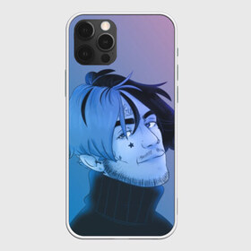 Чехол для iPhone 12 Pro Max с принтом Lil Peep Colors в Рязани, Силикон |  | Тематика изображения на принте: lil peep | rap | лил пип | рэп