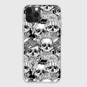 Чехол для iPhone 12 Pro Max с принтом Human skulls в Рязани, Силикон |  | Тематика изображения на принте: beard | death | fashionable | hairstyle | hat | hipster | human | knitted | men | mustache | skull | street | style | symbol | борода | вязаная | модная | мужчины | прическа | символ | стиль | уличный | усы | хипстер | человеческие | черепа | шап