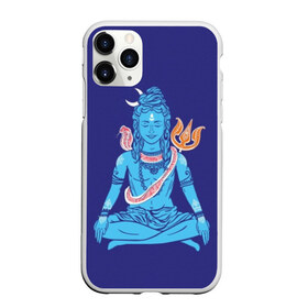 Чехол для iPhone 11 Pro матовый с принтом Шива в Рязани, Силикон |  | blue | cobra | destroyer | destruction | gods | great | hinduism | india | meditation | om | peace | power | religion | shiva | trident | yoga | боги | великий | власть | знание | индия | индуизм | йога | кайлас | кобра | медитация | ом | разрушение | раз