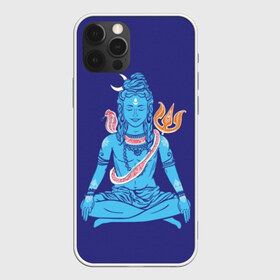 Чехол для iPhone 12 Pro Max с принтом Шива в Рязани, Силикон |  | blue | cobra | destroyer | destruction | gods | great | hinduism | india | meditation | om | peace | power | religion | shiva | trident | yoga | боги | великий | власть | знание | индия | индуизм | йога | кайлас | кобра | медитация | ом | разрушение | раз