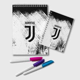 Блокнот с принтом Juventus в Рязани, 100% бумага | 48 листов, плотность листов — 60 г/м2, плотность картонной обложки — 250 г/м2. Листы скреплены удобной пружинной спиралью. Цвет линий — светло-серый
 | italia | juve | juventus | sport | италия | спорт | спортивная форма | футбол | футбольный | чемпионат | ювентус