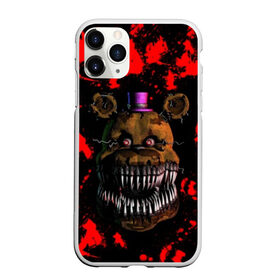 Чехол для iPhone 11 Pro матовый с принтом Five Nights At Freddy s в Рязани, Силикон |  | 5 ночей с фредди | five nights at freddys | foxy | аниматроники | игра | компьютерная игра | робот | фокси | фредди | фреди | чика