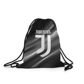 Рюкзак-мешок 3D с принтом JUVENTUS SPORT в Рязани, 100% полиэстер | плотность ткани — 200 г/м2, размер — 35 х 45 см; лямки — толстые шнурки, застежка на шнуровке, без карманов и подкладки | cr7 | fc | football | football club | juve | juventus | ronaldo | sport | роналдо | спорт | спортивные | униформа | фирменные цвета | фк | футбол | футбольный клуб | ювентус