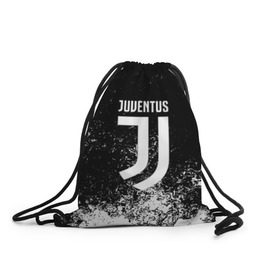 Рюкзак-мешок 3D с принтом JUVENTUS SPORT в Рязани, 100% полиэстер | плотность ткани — 200 г/м2, размер — 35 х 45 см; лямки — толстые шнурки, застежка на шнуровке, без карманов и подкладки | cr7 | fc | football | football club | juve | juventus | ronaldo | sport | роналдо | спорт | спортивные | униформа | фирменные цвета | фк | футбол | футбольный клуб | ювентус