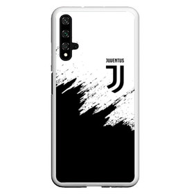 Чехол для Honor 20 с принтом JUVENTUS SPORT в Рязани, Силикон | Область печати: задняя сторона чехла, без боковых панелей | black and white | cr7 | fc | football | football club | juve | juventus | ronaldo | sport | роналдо | спорт | спортивные | униформа | фирменные цвета | фк | футбол | футбольный клуб | черно белый | ювентус