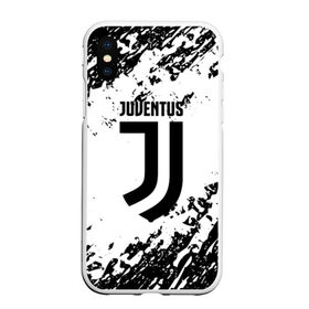 Чехол для iPhone XS Max матовый с принтом JUVENTUS в Рязани, Силикон | Область печати: задняя сторона чехла, без боковых панелей | Тематика изображения на принте: cr7 | fc | football | football club | juve | juventus | ronaldo | sport | роналдо | спорт | спортивные | униформа | фирменные цвета | фк | футбол | футбольный клуб | ювентус