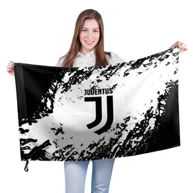 Флаг 3D с принтом JUVENTUS в Рязани, 100% полиэстер | плотность ткани — 95 г/м2, размер — 67 х 109 см. Принт наносится с одной стороны | cr7 | fc | football | football club | juve | juventus | ronaldo | sport | роналдо | спорт | спортивные | униформа | фирменные цвета | фк | футбол | футбольный клуб | ювентус