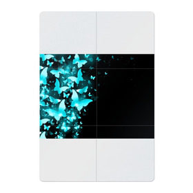 Магнитный плакат 2Х3 с принтом НЕОНОВЫЕ БАБОЧКИ в Рязани, Полимерный материал с магнитным слоем | 6 деталей размером 9*9 см | butterflies | texture | бабочки | мода | текстуры | эффект бабочки