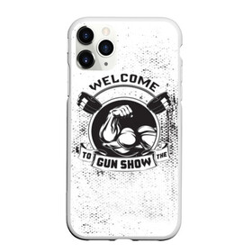 Чехол для iPhone 11 Pro Max матовый с принтом Gun show в Рязани, Силикон |  | Тематика изображения на принте: bodybuilding | diet | exercise | fitness | gym | heath | motivation | muscle | phil | training | workout | бодибилдинг | мотивация | спорт | трансформация | фитнес | эстетичный