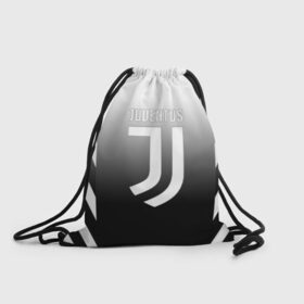 Рюкзак-мешок 3D с принтом JUVENTUS в Рязани, 100% полиэстер | плотность ткани — 200 г/м2, размер — 35 х 45 см; лямки — толстые шнурки, застежка на шнуровке, без карманов и подкладки | cr7 | fc | football | football club | juve | juventus | ronaldo | sport | роналдо | спорт | спортивные | униформа | фирменные цвета | фк | футбол | футбольный клуб | ювентус