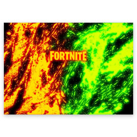 Поздравительная открытка с принтом FORTNITE TOXIC FLAME в Рязани, 100% бумага | плотность бумаги 280 г/м2, матовая, на обратной стороне линовка и место для марки
 | Тематика изображения на принте: 2019 | cybersport | esport | fire | flame | fortnite | game | logo | toxic flame | броня | игра | киберспорт | огонь | фиолетовый | фирменные цвета | фортнайт