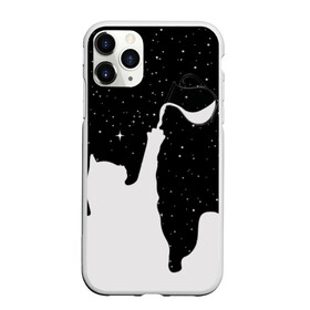 Чехол для iPhone 11 Pro Max матовый с принтом Космический Кот в Рязани, Силикон |  | cat | galaxy | paints | space | star | stars | галактика | галактический | звезда | звезды | картинки | космос | кот | котенок | котята | кошка | кошки | краски | мода | молоко | планета | планеты