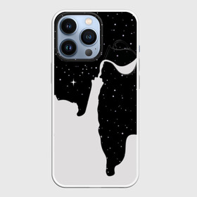 Чехол для iPhone 13 Pro с принтом Космический Кот в Рязани,  |  | cat | galaxy | paints | space | star | stars | галактика | галактический | звезда | звезды | картинки | космос | кот | котенок | котята | кошка | кошки | краски | мода | молоко | планета | планеты