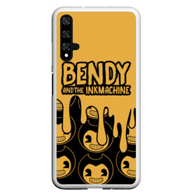 Чехол для Honor 20 с принтом Bendy And The Ink Machine (36) в Рязани, Силикон | Область печати: задняя сторона чехла, без боковых панелей | Тематика изображения на принте: bendy | bendy and the ink machine | devil | game | horror | ink | mask | бенди | бенди и чернильная машина | краска | чернила