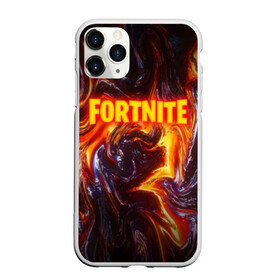 Чехол для iPhone 11 Pro Max матовый с принтом FORTNITE LIQUID FIRE в Рязани, Силикон |  | Тематика изображения на принте: 2019 | armor | armour | cybersport | esport | fortnite | game | llama | logo | броня | игра | киберспорт | лава. | лама | фиолетовый | фирменные цвета | фортнайт