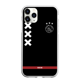 Чехол для iPhone 11 Pro Max матовый с принтом Ajax Amsterdam в Рязани, Силикон |  | Тематика изображения на принте: ajax | амстердам | аякс | футбол