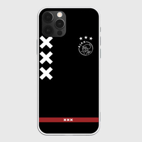 Чехол для iPhone 12 Pro с принтом Ajax Amsterdam в Рязани, силикон | область печати: задняя сторона чехла, без боковых панелей | Тематика изображения на принте: ajax | амстердам | аякс | футбол