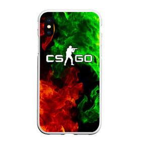 Чехол для iPhone XS Max матовый с принтом CSGO TOXIC FLAME в Рязани, Силикон | Область печати: задняя сторона чехла, без боковых панелей | action | astralis | awp | counter strike | cs go | cs go global offensive | cybersport | faze clan | fire | flame | game | gamer | hyper beast | shooter | skin | team liquid | toxic | toxic flame | киберспорт | огонь | оружие | скины | токсик