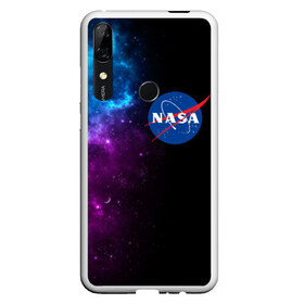 Чехол для Honor P Smart Z с принтом NASA (SPACE) 4 2 в Рязани, Силикон | Область печати: задняя сторона чехла, без боковых панелей | Тематика изображения на принте: nasa | paint | space | звезды | космос | краска | наса | черная дыра