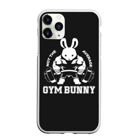 Чехол для iPhone 11 Pro матовый с принтом GYM BUNNY в Рязани, Силикон |  | bodybuilding | diet | exercise | fitness | gym | heath | motivation | muscle | phil | training | workout | бодибилдинг | мотивация | спорт | трансформация | фитнес | эстетичный