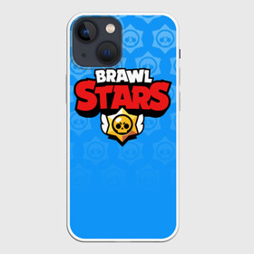 Чехол для iPhone 13 mini с принтом BRAWL STARS | БРАВЛ СТАРС BLUE в Рязани,  |  | android | brawl stars | games | mobile game | stars | игры | мобильные игры