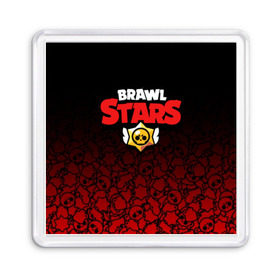 Магнит 55*55 с принтом BRAWL STARS в Рязани, Пластик | Размер: 65*65 мм; Размер печати: 55*55 мм | android | brawl stars | games | mobile game | stars | игры | мобильные игры