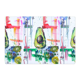 Магнитный плакат 3Х2 с принтом Авокадо авангард в Рязани, Полимерный материал с магнитным слоем | 6 деталей размером 9*9 см | авокадо | веган | девушкам | здоровое питание | здоровье | люблю авокадо | овощи | пп | стильно | сыроед | фрукты