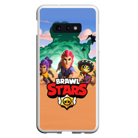 Чехол для Samsung S10E с принтом BRAWL STARS в Рязани, Силикон | Область печати: задняя сторона чехла, без боковых панелей | 8 bit | 8 бит | bibi | brawl stars | crow | el brown | leon | leon shark | max | mr.p | sally leon | shark | stars | virus | werewolf | акула | биби | вирус | ворон | леон | оборотень | пингвин