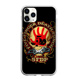 Чехол для iPhone 11 Pro матовый с принтом Five Finger Death Punch в Рязани, Силикон |  | 5fdp | ffdp | five finger death punch | metal | альтернатива | группы | метал | музыка | хеви метал