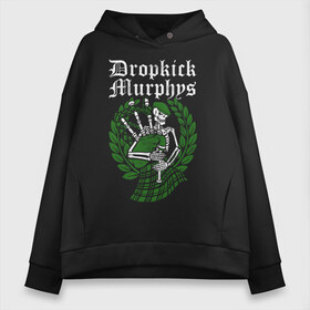 Женское худи Oversize хлопок с принтом Dropkick Murphys в Рязани, френч-терри — 70% хлопок, 30% полиэстер. Мягкий теплый начес внутри —100% хлопок | боковые карманы, эластичные манжеты и нижняя кромка, капюшон на магнитной кнопке | celtic punk | dropkick murphys | hardcore | oi | punk | группы | кельтский панк | музыка | панк | рок | стрит панк | фолк панк