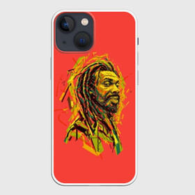 Чехол для iPhone 13 mini с принтом RastaArt в Рязани,  |  | Тематика изображения на принте: art | bob marley | cannabis | rasta | rastaman | reggae | reggy | weed | боб марли | раста | растаман | регги | рэгги