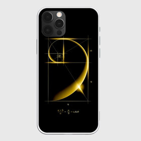 Чехол для iPhone 12 Pro Max с принтом Золотое сечение в Рязани, Силикон |  | black | development | equation | formula | gold | golden | ideal | perfection | proportion | section | spiral | золото | золотое | идеальная | пропорция | развитие | сечение | совершенство | спираль | уравнение | формула | черный