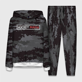 Женский костюм 3D (с толстовкой) с принтом HOCKEY MAFIA в Рязани,  |  | camo | hockey | sport | камуфляж | милитари | надписи | сборная хоккея | символика | спорт | спортсмен | форма | хоккей | чемпионат