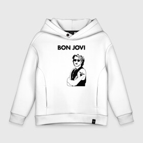 Детское худи Oversize хлопок с принтом Bon Jovi в Рязани, френч-терри — 70% хлопок, 30% полиэстер. Мягкий теплый начес внутри —100% хлопок | боковые карманы, эластичные манжеты и нижняя кромка, капюшон на магнитной кнопке | bon jovi | альбом | арена | бон | бон джови | глэм | группа | джови | джон | метал | музыка | надпись | песни | поп | попрок | рок | рокер | смайл | солист | софт | стена | хард | хеви | хевиметал