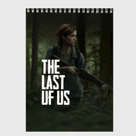 Скетчбук с принтом THE LAST OF US в Рязани, 100% бумага
 | 48 листов, плотность листов — 100 г/м2, плотность картонной обложки — 250 г/м2. Листы скреплены сверху удобной пружинной спиралью | gamer | player | stels | the last of us | the last of us part 2 | бегун | джоэл | каннибалы | охотники | сталкер | топляк | цикады | щелкун | элли