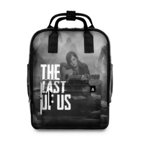 Женский рюкзак 3D с принтом THE LAST OF US в Рязани, 100% полиэстер | лямки с регулируемой длиной, сверху ручки, чтобы рюкзак нести как сумку. Основное отделение закрывается на молнию, как и внешний карман. Внутри два дополнительных кармана, один из которых закрывается на молнию. По бокам два дополнительных кармашка, куда поместится маленькая бутылочка
 | gamer | player | stels | the last of us | the last of us part 2 | бегун | джоэл | каннибалы | охотники | сталкер | топляк | цикады | щелкун | элли