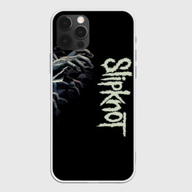 Чехол для iPhone 12 Pro с принтом Slipknot. в Рязани, силикон | область печати: задняя сторона чехла, без боковых панелей | 3d | slipknot | металл | музыка | надпись | ню метал группа | рок | руки | слипкнот | текстура