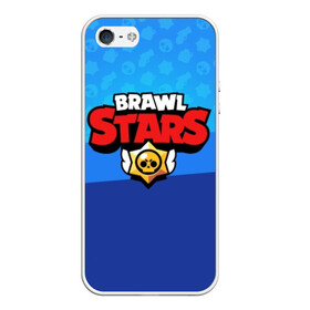 Чехол для iPhone 5/5S матовый с принтом BRAWL STARS в Рязани, Силикон | Область печати: задняя сторона чехла, без боковых панелей | brawl | bull | colt | crow | el primo | game | games | leon | moba | online | penny | poco | shelly | spike | star | stars | wanted | брав | бравл | браво | звезда | звезды | игра | игры | лого | моба | онлайн | старс