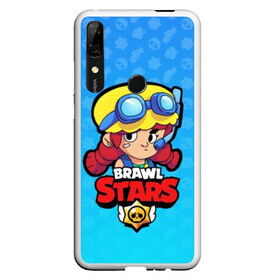 Чехол для Honor P Smart Z с принтом Jessie - BRAWL STARS в Рязани, Силикон | Область печати: задняя сторона чехла, без боковых панелей | brawl | bull | colt | crow | el primo | game | games | jessie | leon | moba | online | penny | poco | shelly | spike | star | stars | wanted | брав | бравл | браво | звезда | звезды | игра | игры | лого | моба | онлайн | старс