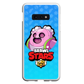 Чехол для Samsung S10E с принтом Sakura Spike - BRAWL STARS в Рязани, Силикон | Область печати: задняя сторона чехла, без боковых панелей | brawl | bull | colt | crow | el primo | game | games | leon | moba | online | penny | poco | sakura | shelly | spike | star | stars | wanted | брав | бравл | браво | звезда | звезды | игра | игры | онлайн | старс