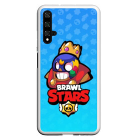 Чехол для Honor 20 с принтом El Primo - BRAWL STARS в Рязани, Силикон | Область печати: задняя сторона чехла, без боковых панелей | Тематика изображения на принте: brawl | bull | colt | crow | el primo | game | games | leon | moba | online | penny | poco | shelly | spike | star | stars | wanted | брав | бравл | браво | звезда | звезды | игра | игры | лого | моба | онлайн | старс