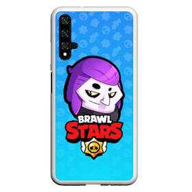 Чехол для Honor 20 с принтом Mortis - BRAWL STARS в Рязани, Силикон | Область печати: задняя сторона чехла, без боковых панелей | Тематика изображения на принте: brawl | bull | colt | crow | el primo | game | games | leon | moba | mortis | online | penny | poco | shelly | spike | star | stars | wanted | брав | бравл | браво | звезда | звезды | игра | игры | моба | онлайн | старс