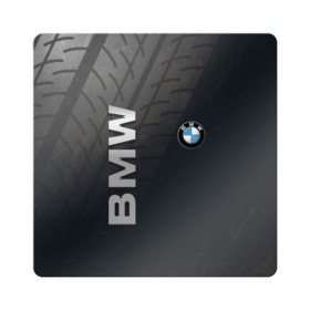 Магнит виниловый Квадрат с принтом BMW в Рязани, полимерный материал с магнитным слоем | размер 9*9 см, закругленные углы | bmw | авто | автомобиль | бмв | лого | логотип | машина | надпись | текстура