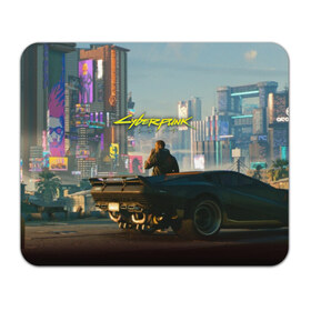 Коврик для мышки прямоугольный с принтом CYBERPUNK 2077 в Рязани, натуральный каучук | размер 230 х 185 мм; запечатка лицевой стороны | 2019 | cd project red | cyberpunk 2077 | future | hack | night city | samurai | sci fi | андроиды | безумие | будущее | киберпанк 2077 | логотип | роботы | самураи | фантастика | цифры